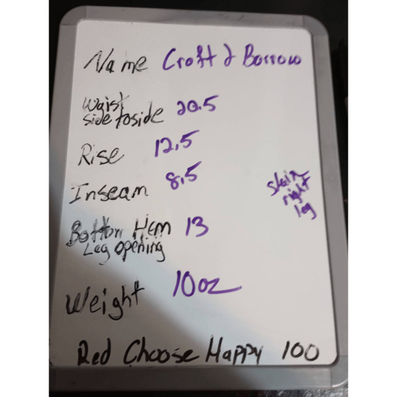 Croft and Barrow Shorts Men's‎ 40 Blue Plaid Bermuda - Picture 6 of 8